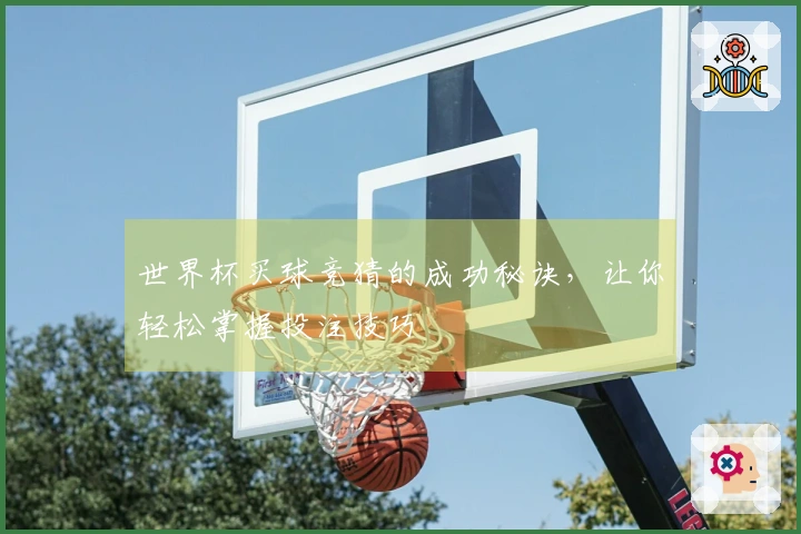 世界杯买球竞猜的成功秘诀，让你轻松掌握投注技巧