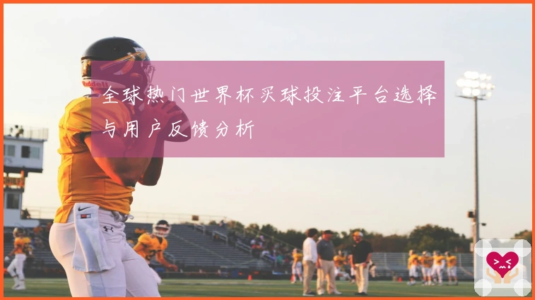 全球热门世界杯买球投注平台选择与用户反馈分析